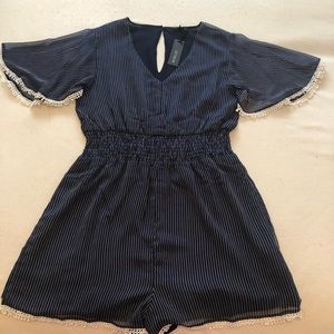 Woven Flutter Romper/Playsuit